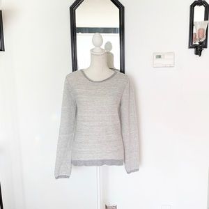GAP Gray Long Sleeve Sweater Size Large
